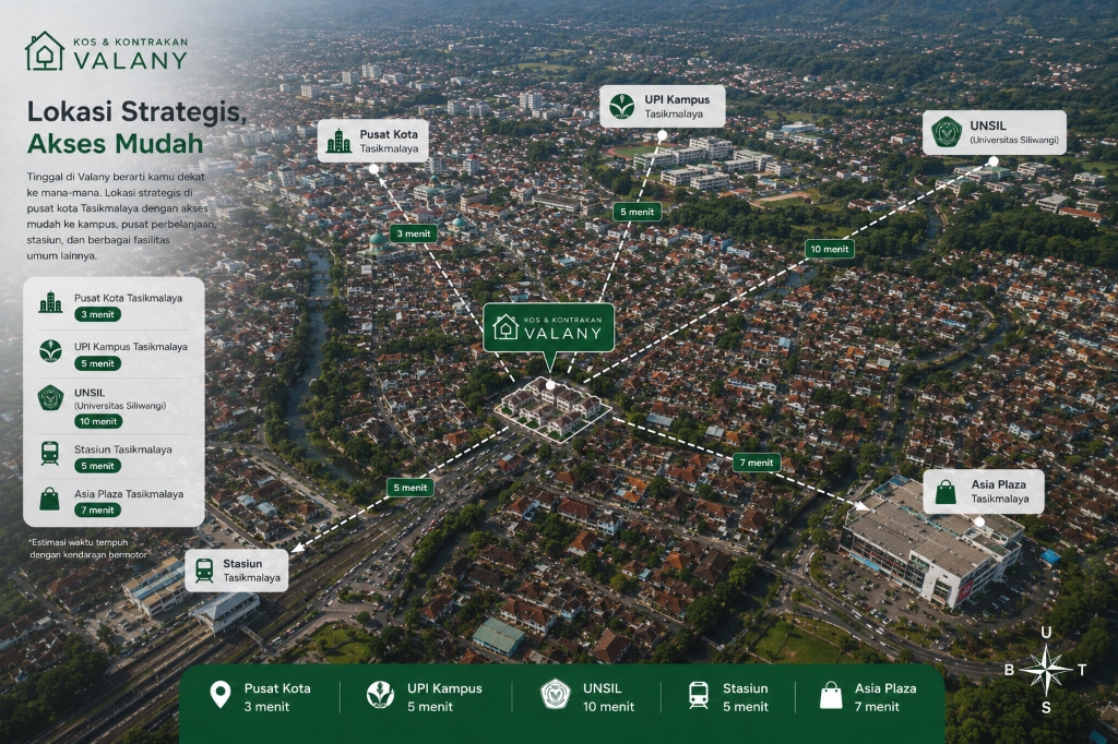 Lokasi Strategis Valany
